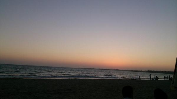 Lu1sLebron's tweet photo. Atardecer en el Puerto de Sta. María, espectacular! tequiero @Cecitorresaguil http://t.co/2lmKuOtj52