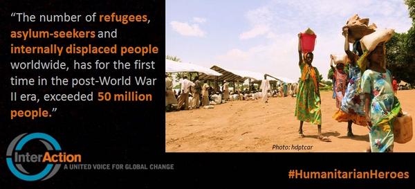 InterActionOrg's tweet photo. On #WHD2014 we remember the #HumanitarianHeroes who alleviate suffering &amp; reduce poverty: http://t.co/KPRbHHkwxx http://t.co/FFNJlxAiWI