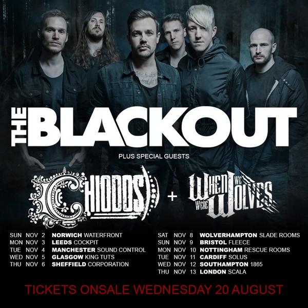 TheBlackout's tweet photo. Tickets go on sale 10am tomorrow. All ticket links here - http://t.co/X7WafC0w6y http://t.co/ZjodA87t3E