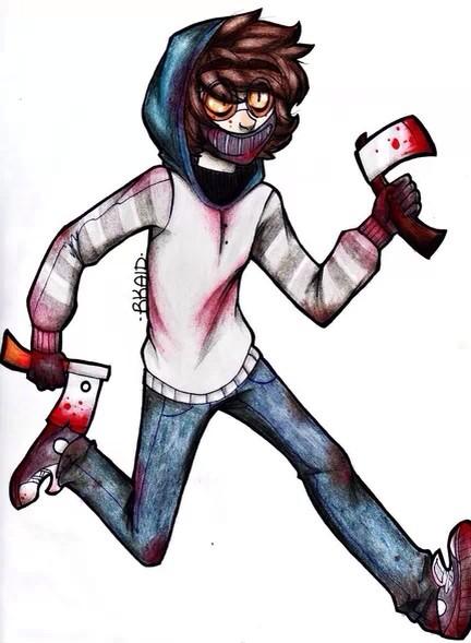 Ticci_Toby_123's tweet image. Heh-h... Having fun-n