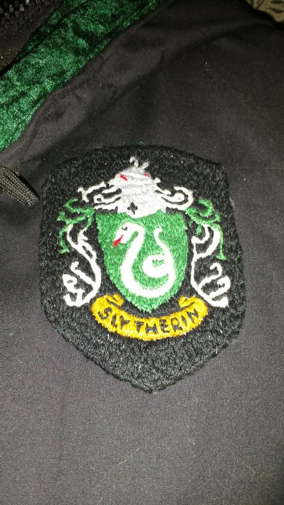 hello7im7sarah's tweet photo. @HotTopic  #WishIWasAtHogwartsSweeps  Slytherine, the house to rule them all ;) http://t.co/aWMcOKJCYB