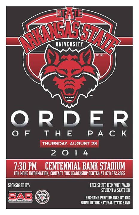 jeffwstotts's tweet photo. “@halepeno412 Only 9 days until we really kick things off here at StAte so go to Order of the Pack #OOTP14 http://t.co/ggd3V1xoFF”