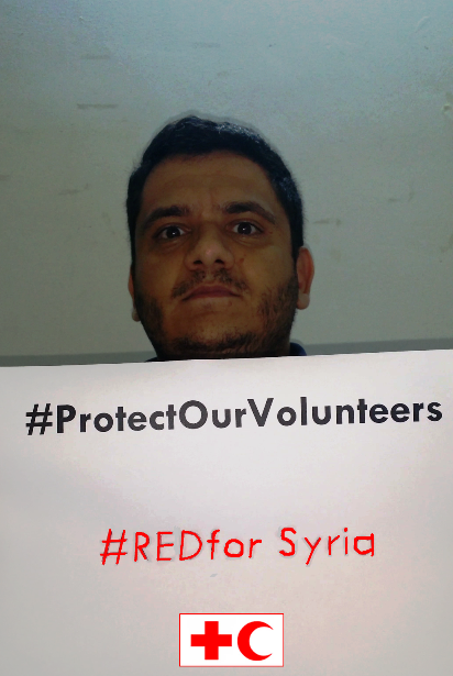 coppolacri's tweet photo. Rispetto e Protezione per operatori umanitari #WHD2014 #REDforSYRIA #ProtectOurVolunteers @giovanicri @Federation http://t.co/ZKiARXUiEy