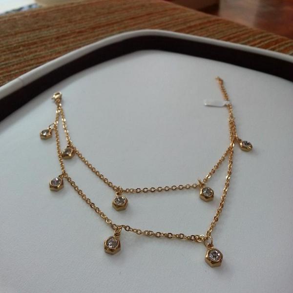 Visita tu tienda #leiluilagomall donde encontrarás maravillosas y delicadas #tobilleras, ideales para ti ♥