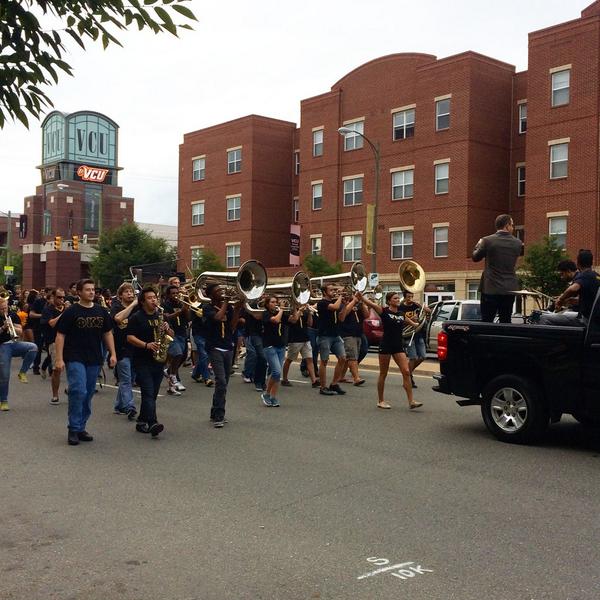 VCUGear's tweet image. Never gets old!! #VCUWelcomeWeek2k14 #goramsgo