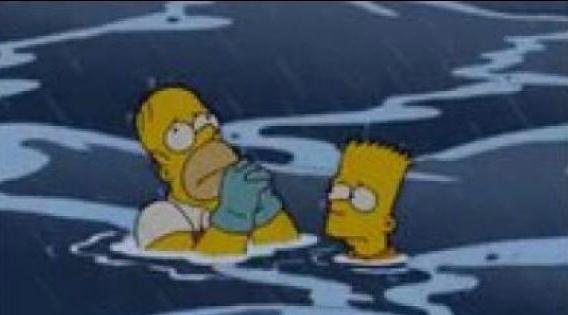 Cronica_ok's tweet photo. #MomentoSimpson | Homero: "Oh poderoso Dios del océano, los griegos te llamaban Poseidón y los romanos Aquaman" http://t.co/GE3PyX2HbJ