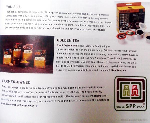 SimboloPP's tweet image. @FreshCupMag: "Farmer-owned".  We've been featured with @EqExCoop in the July 2014 issue.  #SPP @RodneyEqEx