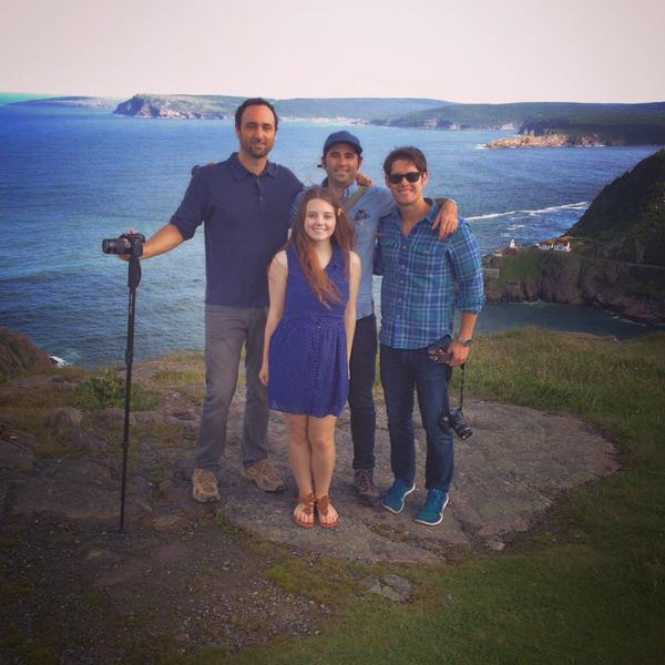 playlosangeles's tweet photo. Not a bad day of production by the Arctic Circle #Acuvue #1Day #Canada #newfoundland w/ @BobbyDrano &amp; Jared Seltzer http://t.co/EHrBrC4dbi