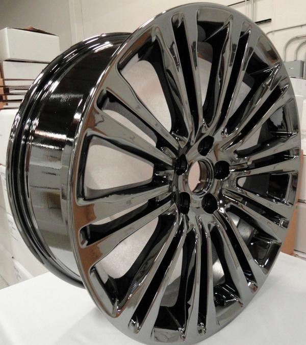 wheel_dr's tweet photo. Bored by black painted wheels? Check out our Black Chrome PVD wheels. #PVD #murderedout #blackout http://t.co/2RI9VF3THY