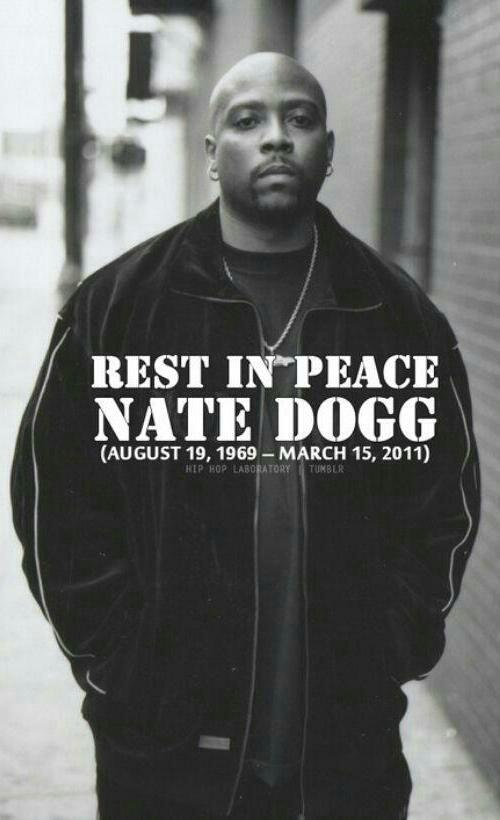 Still got time to wish the Big Homie Nate Dogg a Happy Birthday gone from sight but we still hear you. 