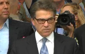 cbsnewspath's tweet photo. RICK PERRY BOOKED- KTVT's Jack Fink has the latest on the Texas Gov's booking for his indictment. #NPExpress TUES499 http://t.co/WudfDu06LM