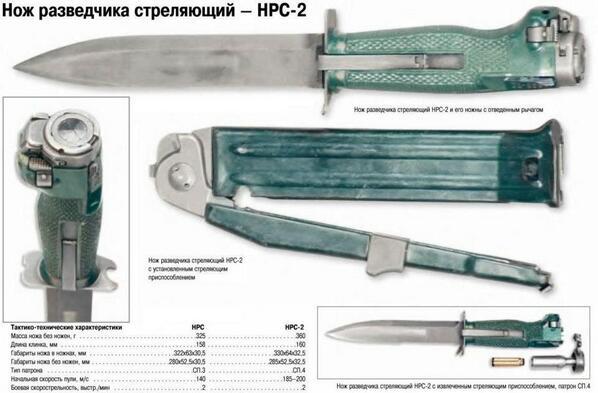 武器紹介 ガン ナイフ Nrs ナイフ型消音拳銃 メタルギアソリッド2に登場 潜入作戦に従事した特殊部隊員が危機的状況に陥った際グリップを敵に向け 油断した所を射殺する ナイフに拳銃を組んだ物 登場シーンの動画 Http T Co 6qmaowh36y Http T Co