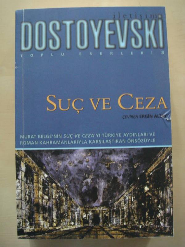 55) Dostoyevski - Suç ve Ceza: 11,60 TL (Kapakta minik bir yırtık mevcut) #KorsanHırsızlıktır
