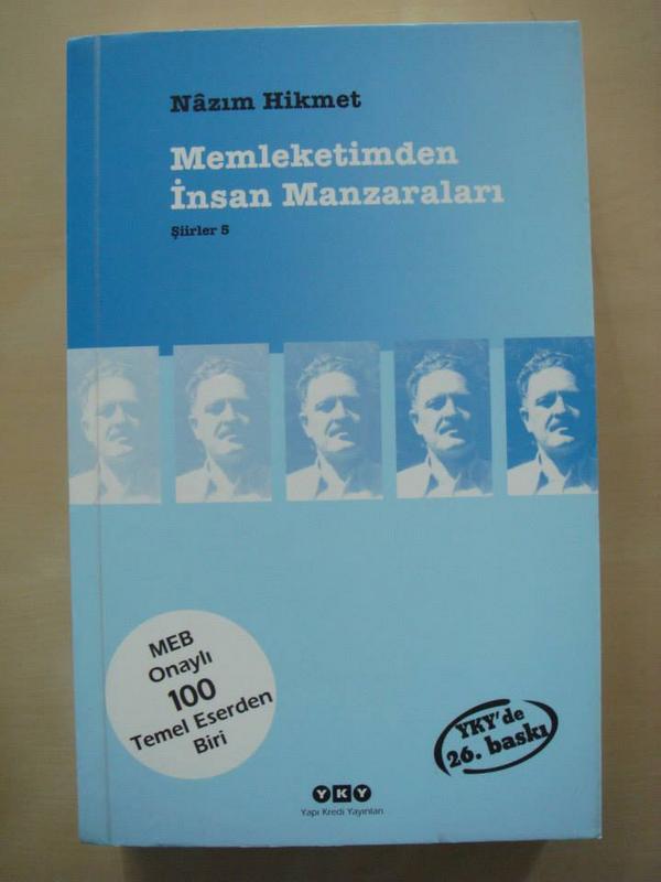 56) Nâzım Hikmet - Memleketimden İnsan Manzaraları: 12 TL #KorsanHırsızlıktır