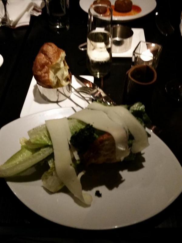 Daniellestein1's tweet photo. @BostonInsider here we go #prefixe #courseone @BostonChops @glukats @SanaZBostonU #dineoutboston http://t.co/o6NNpeGZ5V