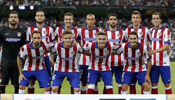 Atleti's tweet photo. Haz RT si estás orgulloso de nuestra Academia. Hoy Saúl, Mario, Koke y Gabi fueron titulares en la medular ¡CRACKS! http://t.co/PnTDFRRO1p