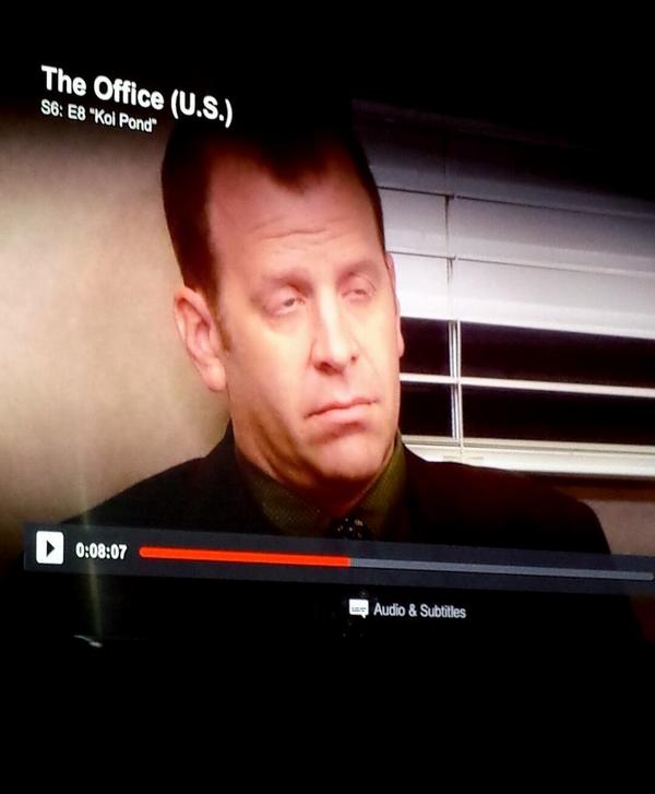 therealmarinaj's tweet photo. When someone says they don't like the office... http://t.co/qjT2e288L6