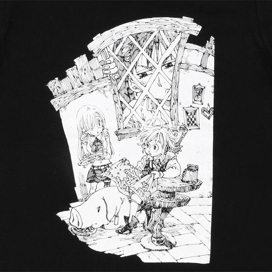 تويتر バンコレ バンダイファッション 公式 على تويتر 七つの大罪 より 鈴木央先生の美麗イラストをモノクロ漫画イメージtシャツが発売中 七つの大罪 Http T Co B9n5uprve2 Http T Co Xqb42xdlua