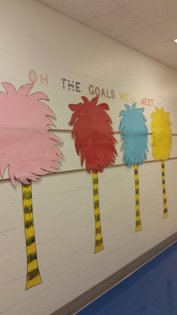 CEDrLauraBrewer's tweet photo. Central teachers and students are working on ways to celebate and display both academic and attendance goals!#celearn http://t.co/fsNbdH8COJ