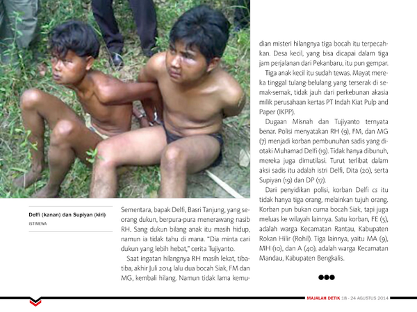 Selain cari tujuh alat vital pria, pelaku mutilasi mandi kembang tujuh rupa I @majalah_detik de.tk/V5ItCJ