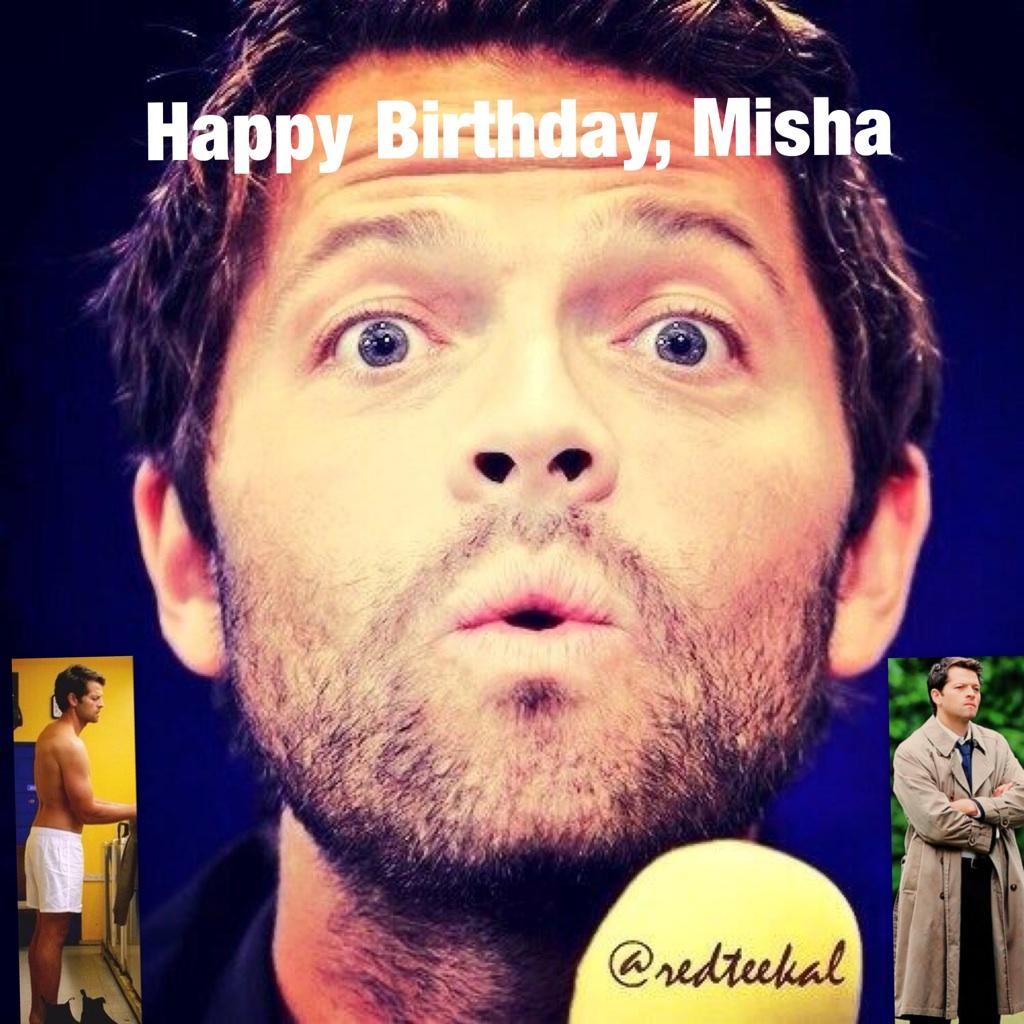 Mr. Misha Collins. I would like to congratulate you with the anniversary. Happy Birthday! 