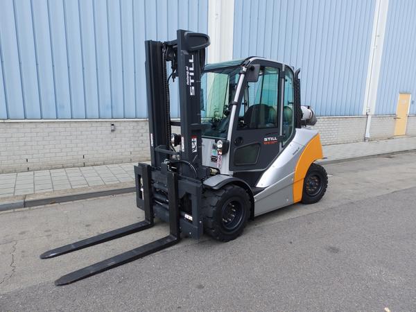 Onlangs afgeleverd: de eerste #Still RX70-50/600 hybrid truck van een serie van 10.