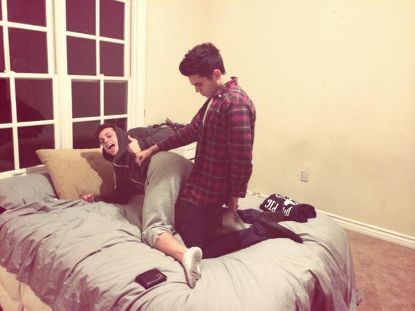 janoskians's tweet image. Man on man Mondays