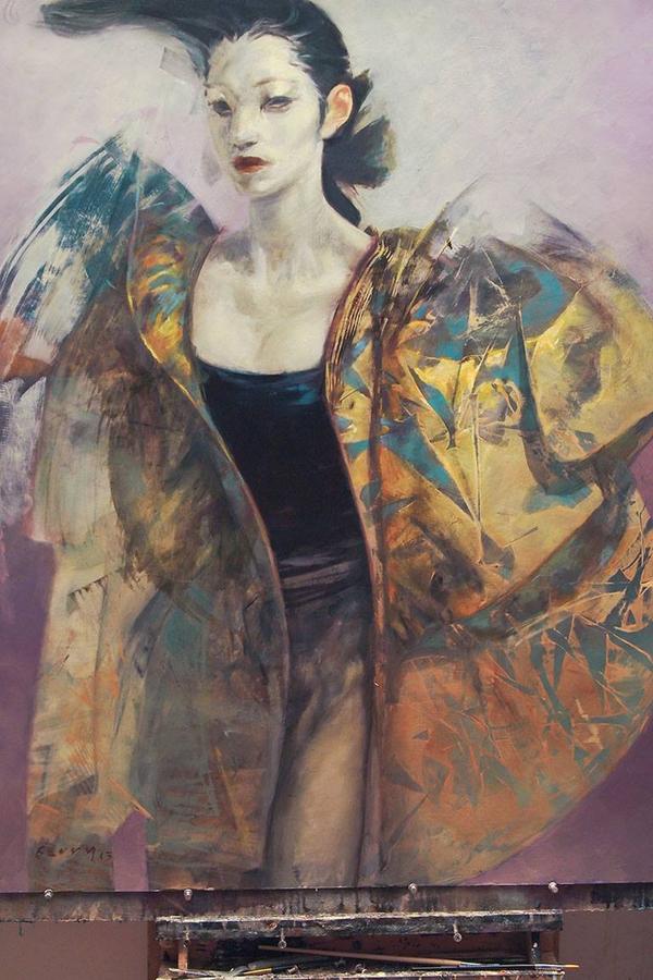 RickBerryStudio's tweet image. Were you able to check out @rickognitive's new piece #Maiko that he just finished here at #RickBerryStudio?