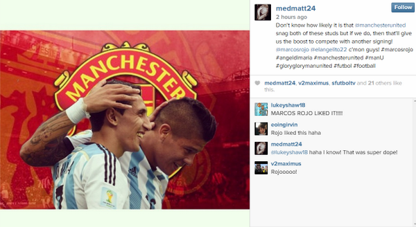 RedMissDevil's tweet photo. Katanya foto yang di tag ke @marcosrojoscp ini di 'like' sama doi #superkode xD http://t.co/Ua2j1i1S9z