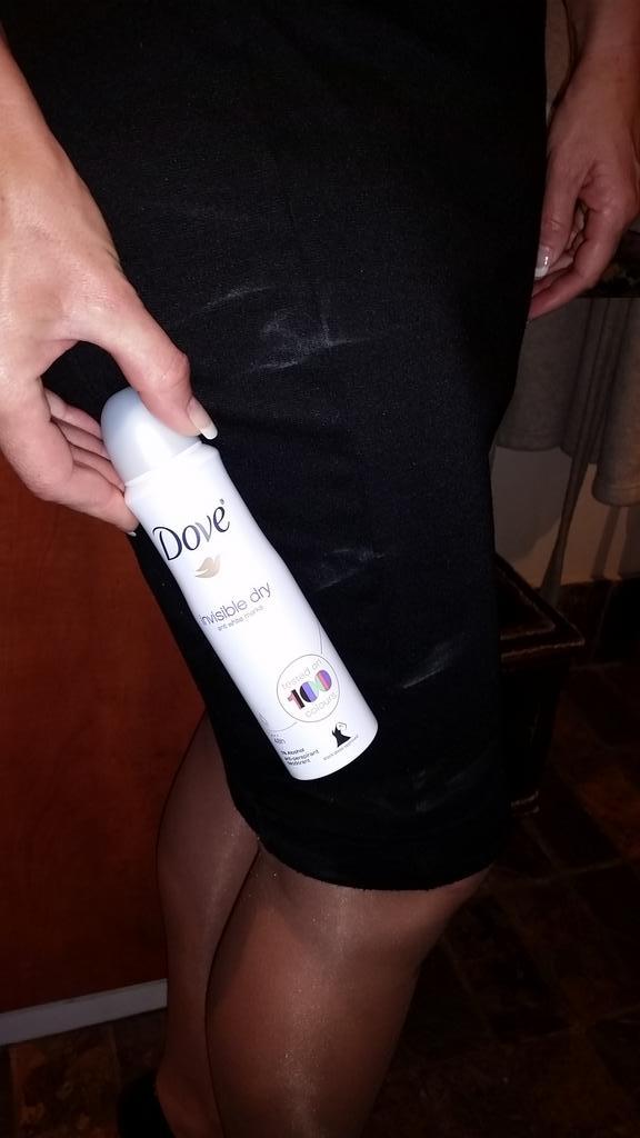 TracyMinnie's tweet image. @Dove I am done believing any more deodorant adverts that promise "black dress approved" #salestactic #burstbubble