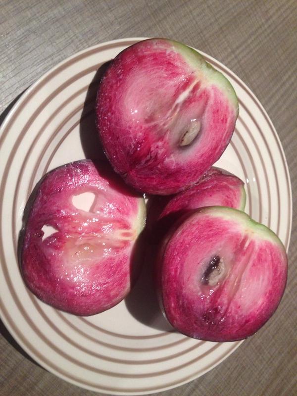 Star apples it's a first for me
