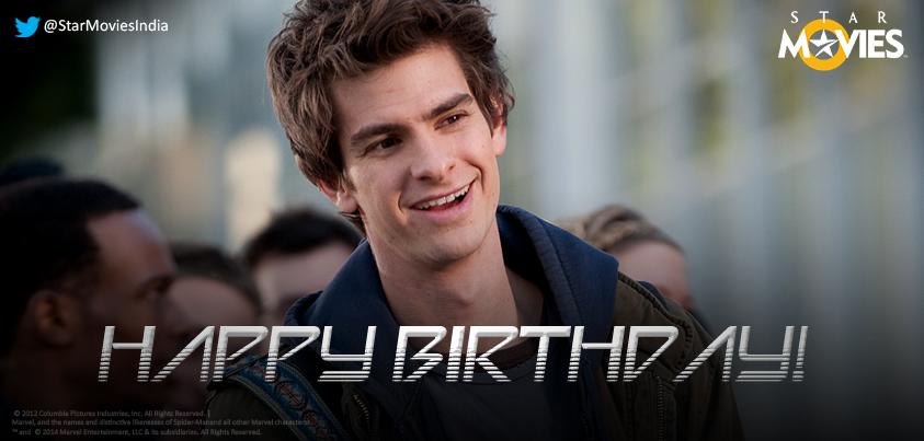 Heres wishing The Amazing Andrew Garfield a very Happy Birthday!
Have a good one, Andrew! 