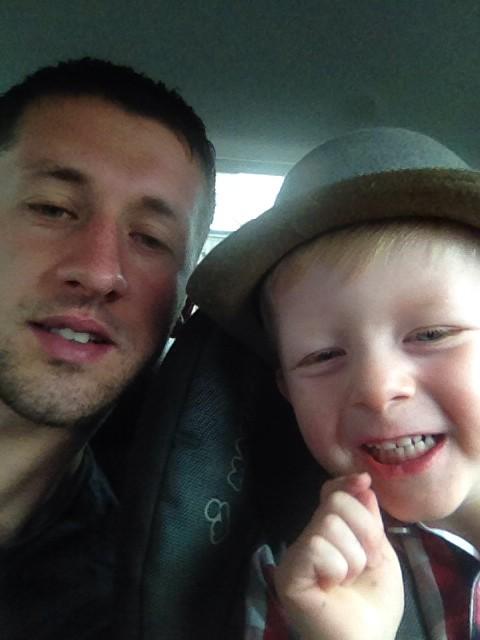 truman8c's tweet photo. Freddie and uncle Chris http://t.co/FSO4B8BPRh