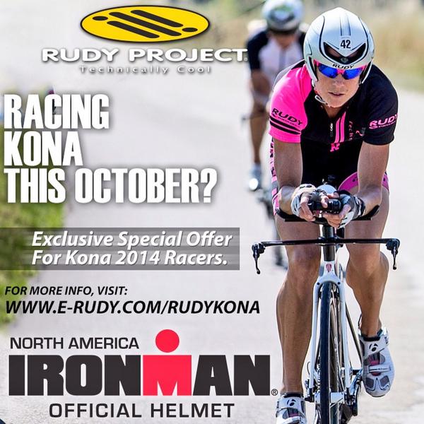 rebekahkeat's tweet photo. Racing Kona this October? The new @RudyProjectNA Kona Racing Kit is here! http://t.co/zIvzHzzOPG http://t.co/uVcMSGvSng
