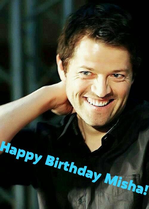 40 years ago was born a great man! His name MISHA COLLINS! 
Happy Birthday  