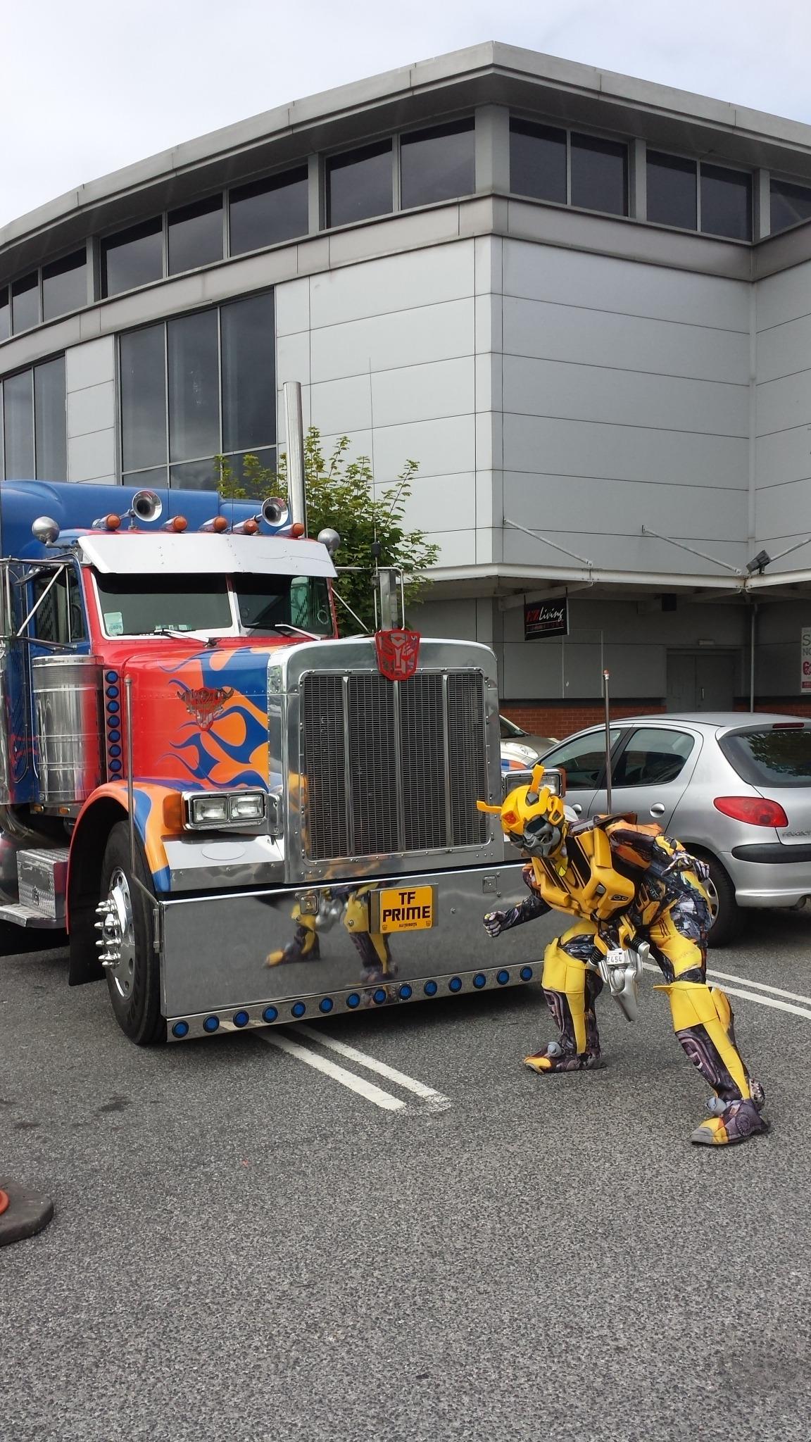 smyths toys optimus prime