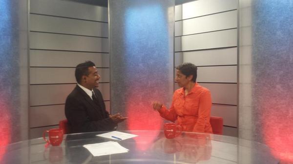 Randycity's tweet photo. Thank you for coming on #localnotes: You were great! @YogaVision @RogersTVPeel @bollywoodmashup @AGMengage @AGMthink http://t.co/Al9gax5ILl