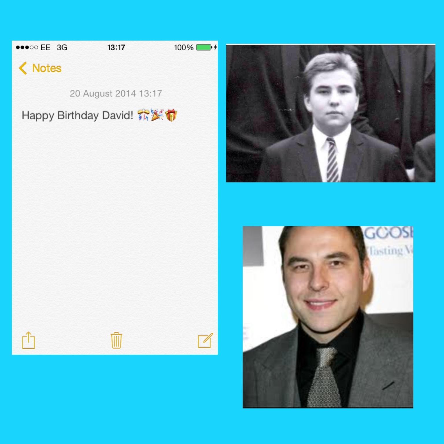 Happy birthday   walliams 