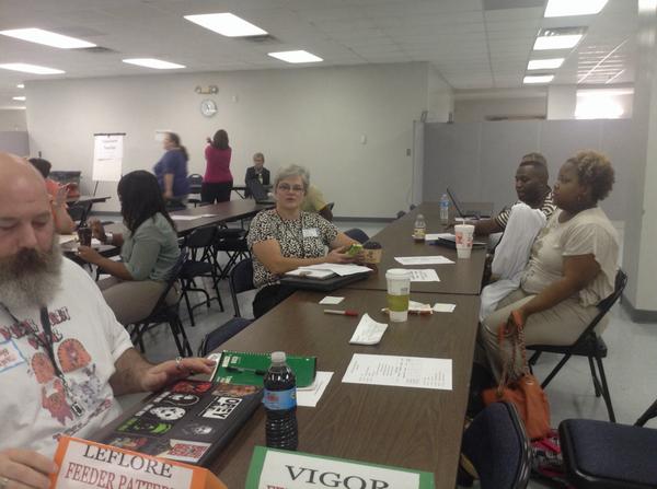 Feeder pattern seating. LeFlore and Vigor. #mcpsstst14