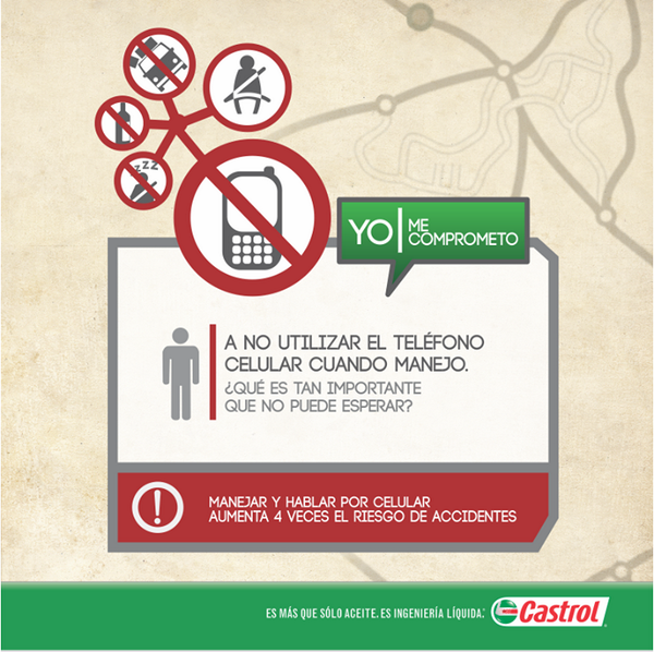 CeneuPy's tweet photo. Hoy te hacemos recordar, no utilices tu celular cuando estas manejando. ¡Excelente miércoles! http://t.co/ek4z6SnsLG