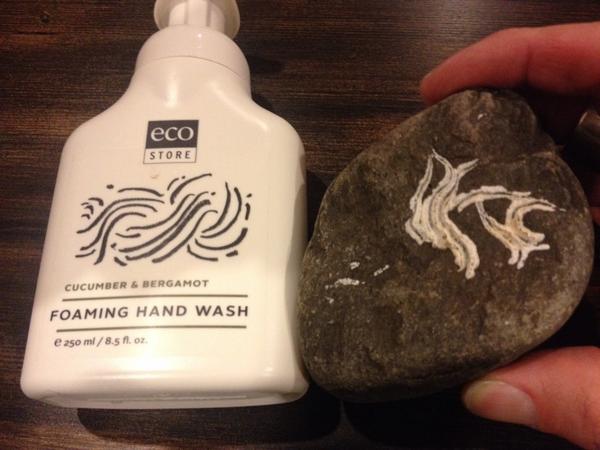 DemografikChCh's tweet photo. Scary or amazing? When your 7 year old comes to you with a rock he found, matching some packaging ! #brandawareness http://t.co/CxKrRGgX0C