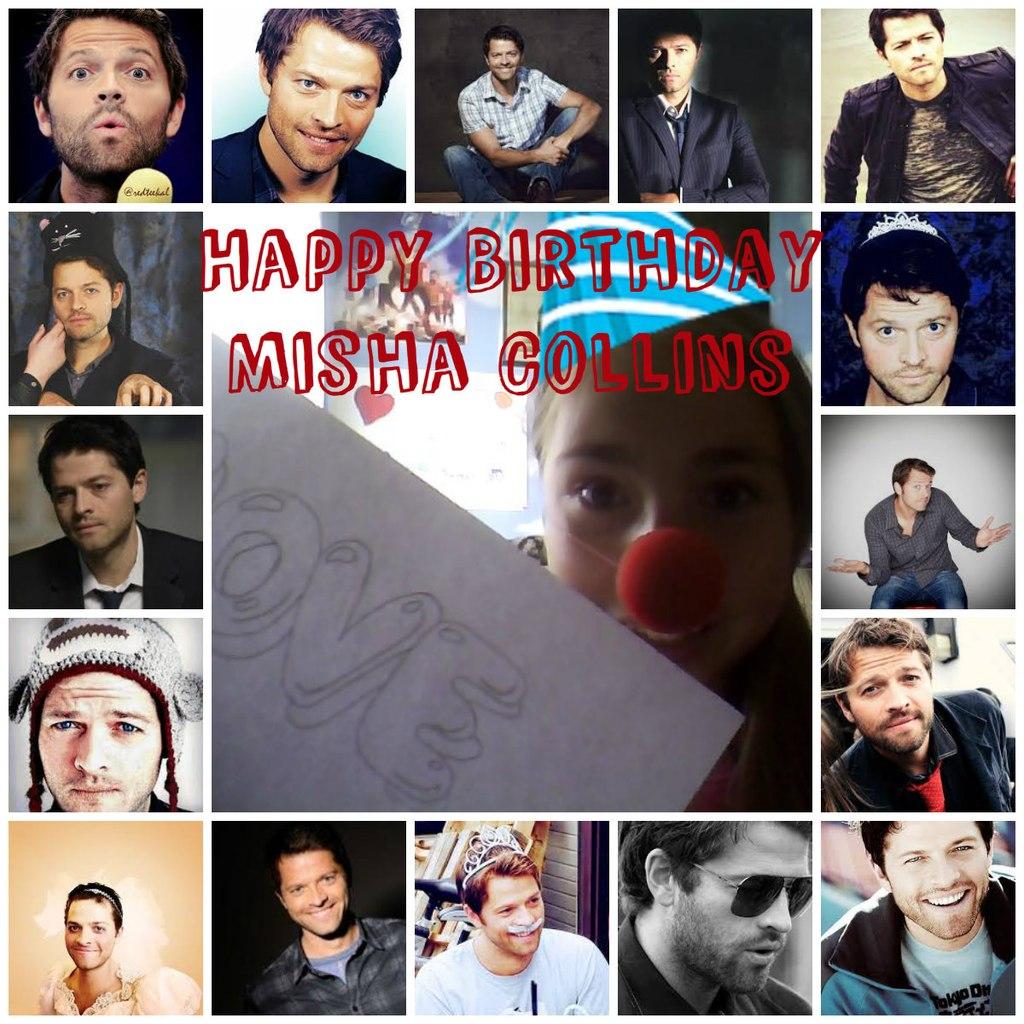 HAPPY BIRTHDAY MISHA COLLINS!!! 