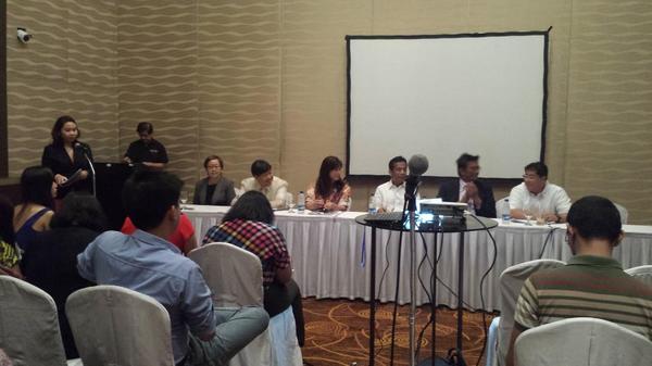 DEPDevgovph's tweet image. ONGOING: Press Conference for the #hdr2014 &amp;amp; 5th #PhlMDGs Progress Report Launch