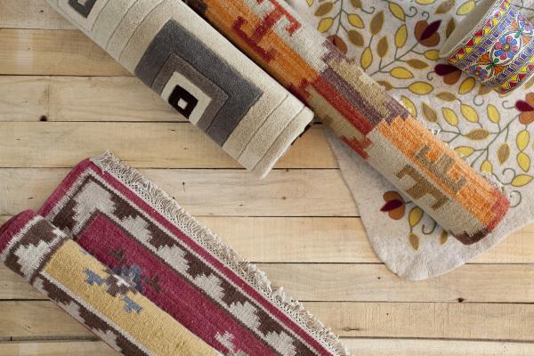 procraftstore's tweet image. Pnaja Dhurries: Coloured yarns are laboriously individually inserted to create patterns.#loveforcraft