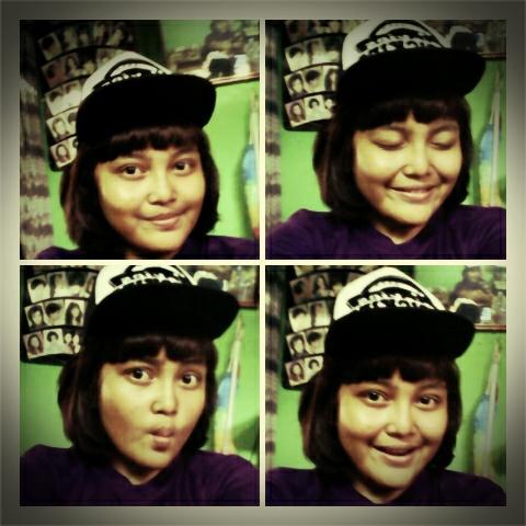 SukmaDKP's tweet photo. Nyelfie sek,  rambut poni: D http://t.co/fHfKf6iuvB