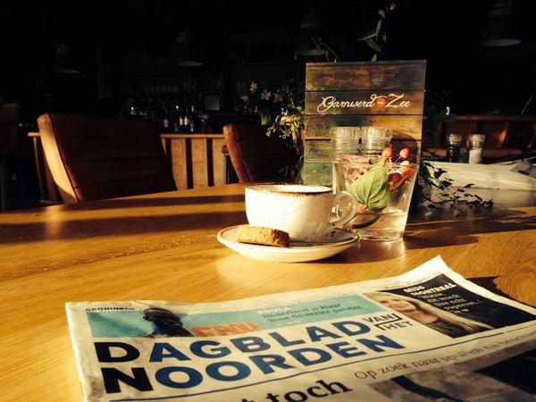 Goedemorgen Groningen! De koffie, cappuccino, verse muntthee en heerlijke taarten staan weer voor u klaar