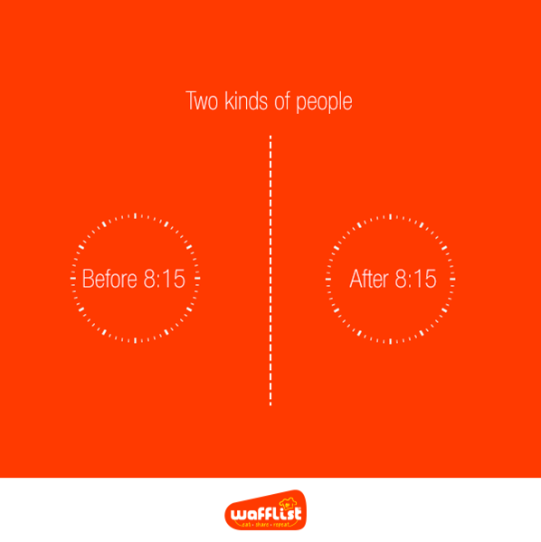 WafflistMumbai's tweet photo. Apparently there are two kinds of people #Zomato #WafflistAlert http://t.co/arChdYr9RY