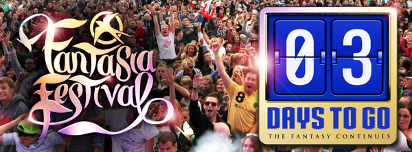 FantasiaBelgium's tweet photo. 3 more days until the fantasy is unleashed upon your souls! #fantasiafestival  
Tickets: http://t.co/cWGISU3Zax http://t.co/rO4O5n1eRn