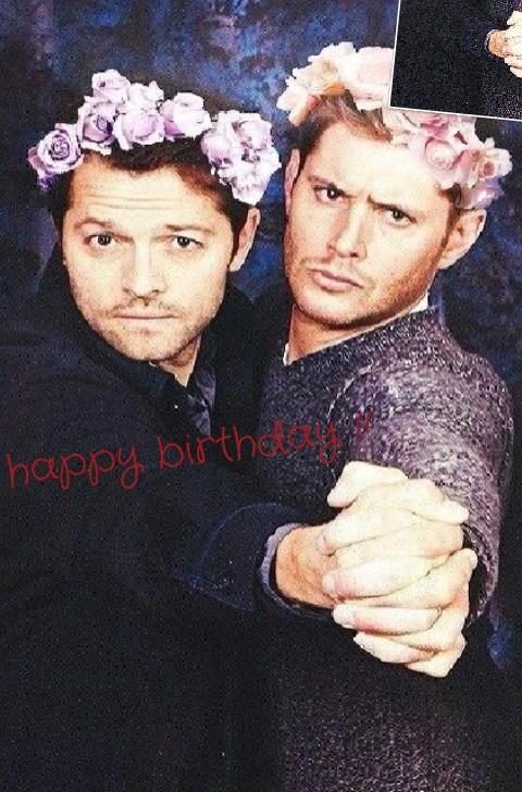  happy birthday !! Misha Collins 