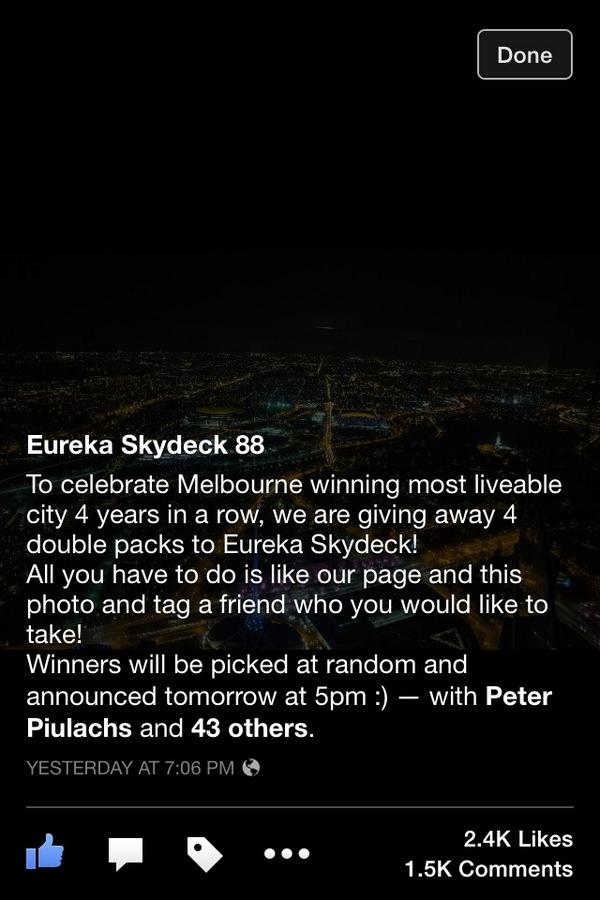 amymarshallll's tweet photo. I was one of the winners! So excited 😊 #eurekaskydeck #numberonecity #yay http://t.co/PAIEfPgfJb